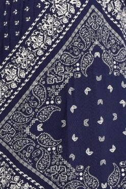 Boho Print High Rise Front Split Wide Leg Pants -Women Clothing Shop wide leg pants boho print high rise front split wide leg pants 32967187529921