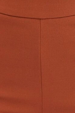 Brown Flare Pants High Rise 13 Brown Flare Pants High Rise -Women Clothing Shop wide leg pants brown flare pants high rise 32964948885697