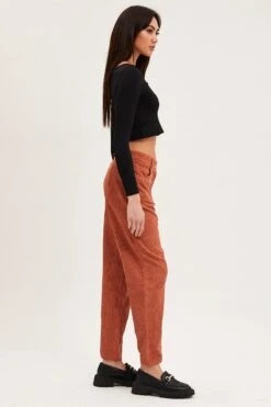 Brown Wide Leg Pants Mid Rise Corduroy 11 Brown Wide Leg Pants Mid Rise Corduroy -Women Clothing Shop wide leg pants brown wide leg pants mid rise corduroy 32964950032577