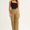Green Cargo Pants Mid Rise 2 Green Cargo Pants Mid Rise -Women Clothing Shop wide leg pants green cargo pants mid rise 32980826652865